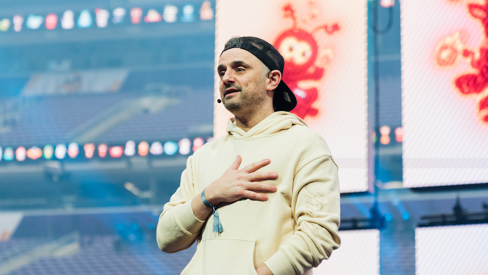 MOTION3 Strategic Video Agency_ Recording Gary Vee at Veecon 2022.