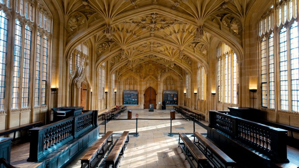 The Divinity School at the Bodleian Library, Oxford — a historic event venue