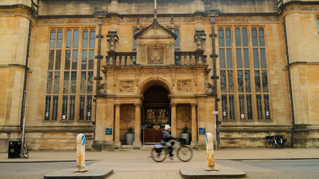 The Examination Schools on Oxford's High Street — a grand conference and event venue